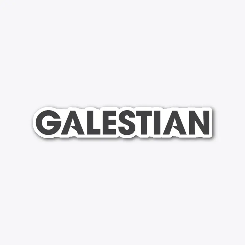 "Galestian" Die Cut Sticker